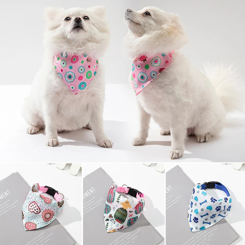 Dog Bandana Collar Scarf