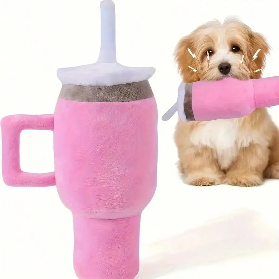 Cute Dog Chew Beverage Mug Shaped Toys