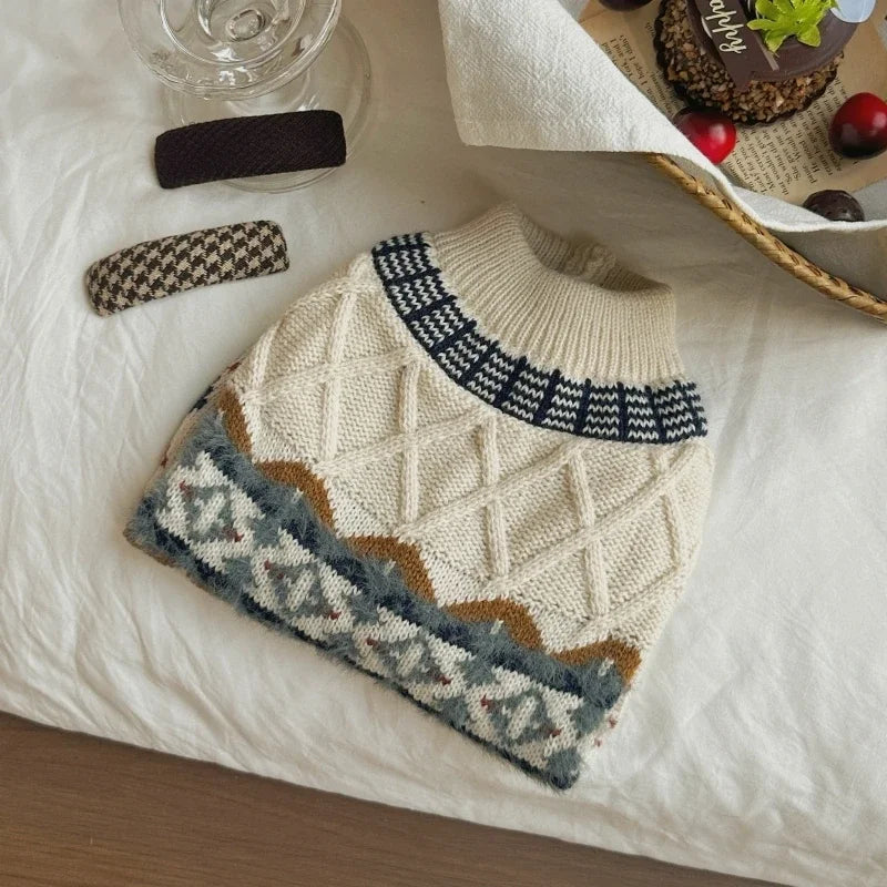 Pet Knitted Sweater for Yorkshire