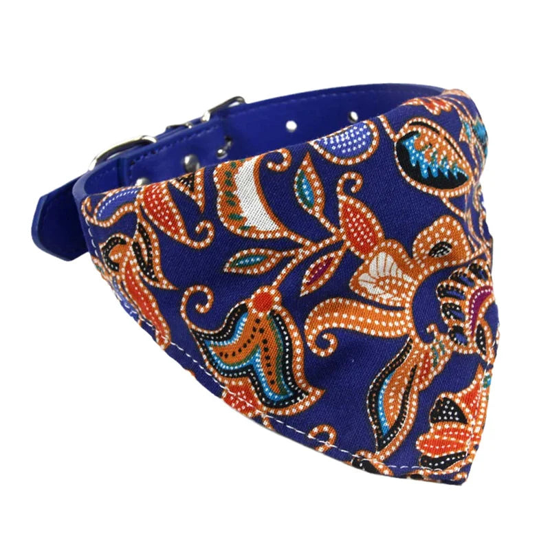 Personalized Dog Collar with Tie