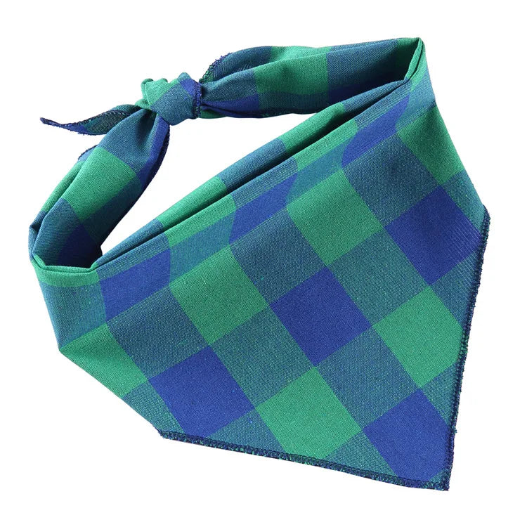 Cute Print Bandana with Collar