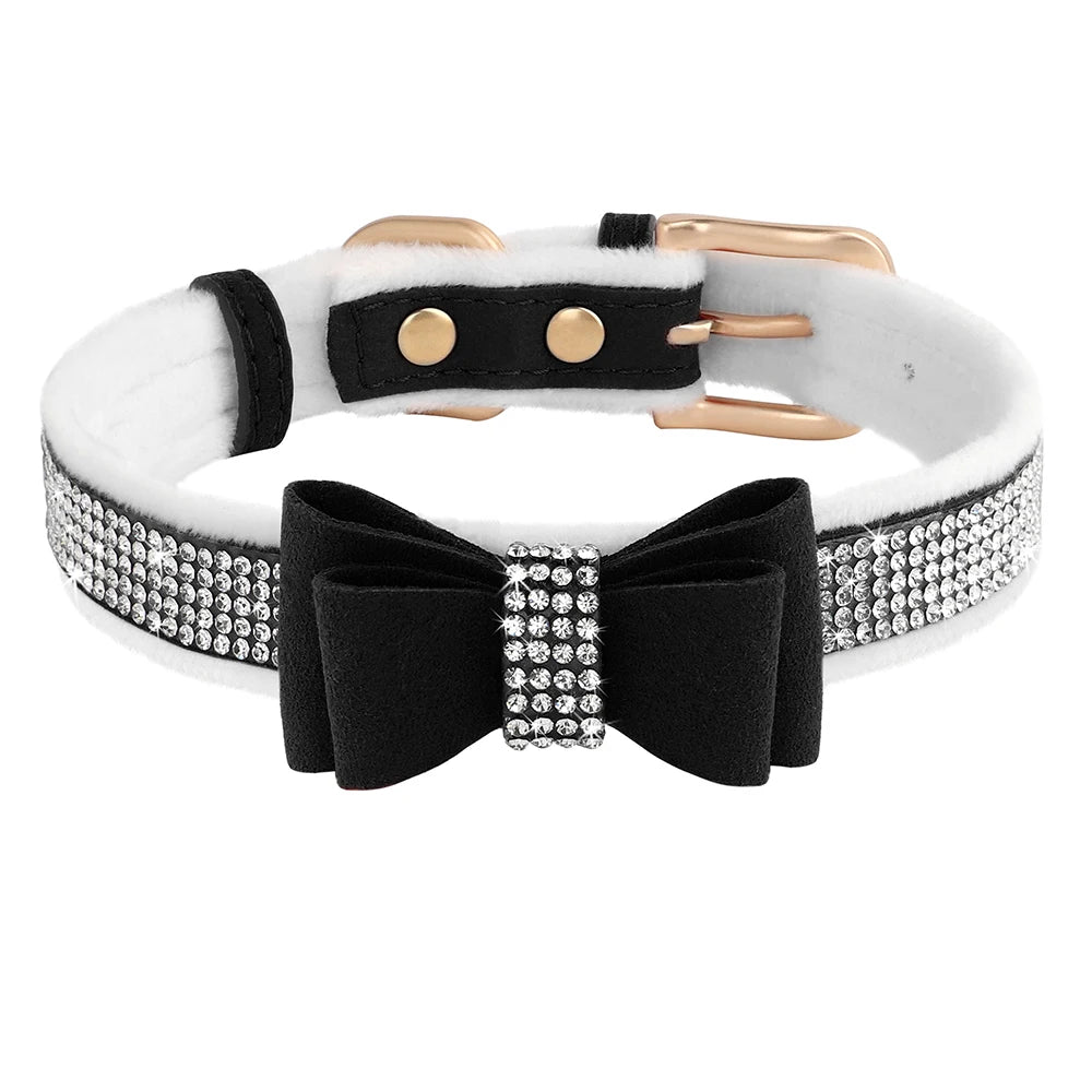 Cute Bowknot Dog Collar