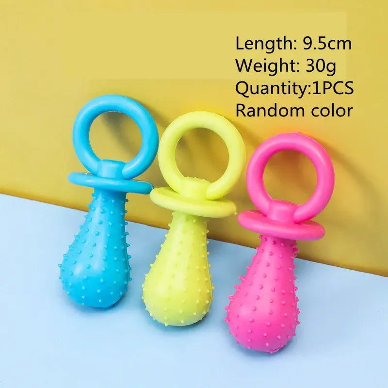 Cute Dog Toy Chew Rubber Toys