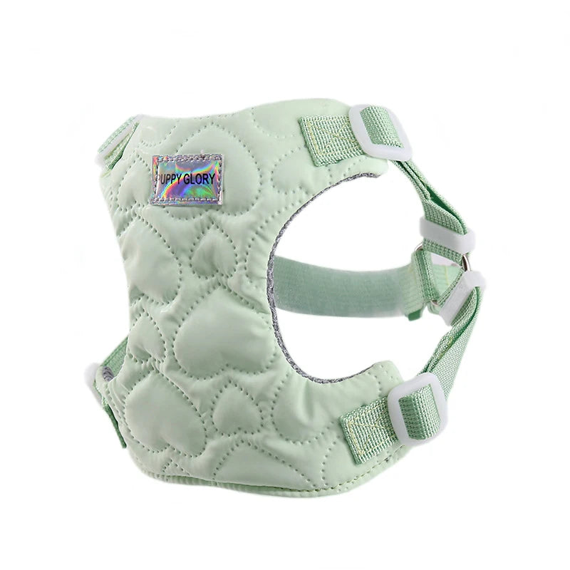 Adjustable Heart Pattern Dog Harness