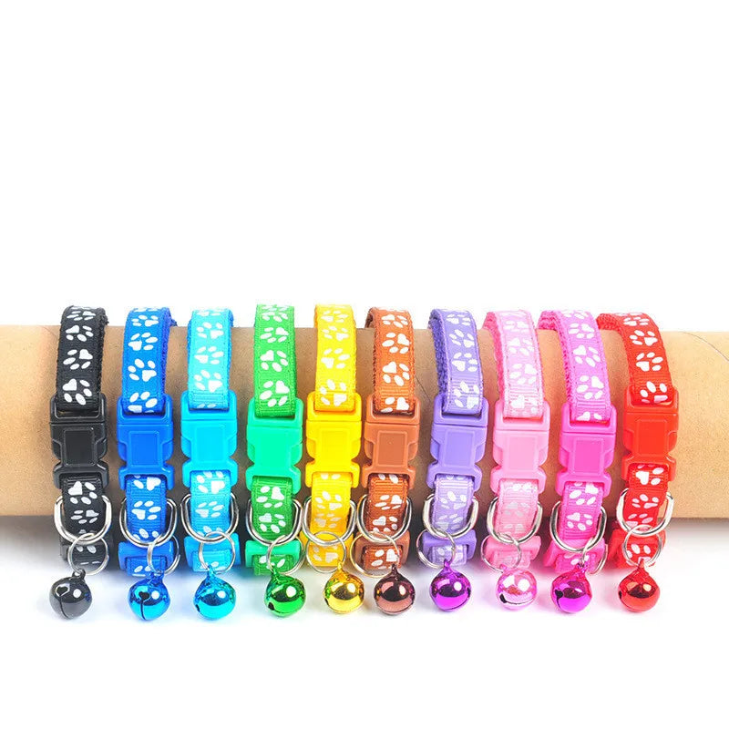 Personalized Designer Dog Collars with Bell