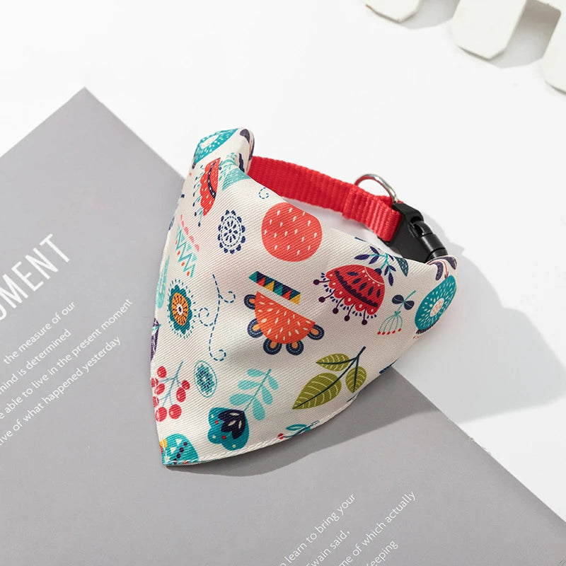 Dog Bandana Collar Scarf