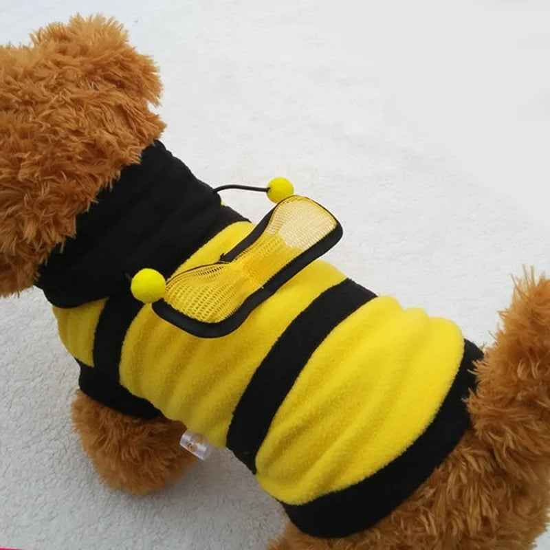 Dog Fleece Hoodie Clothes