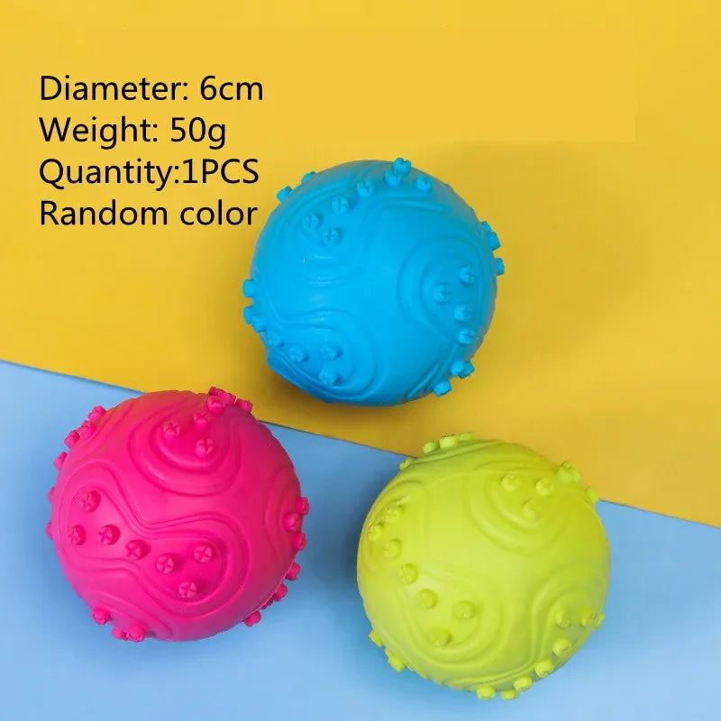 Cute Dog Toy Chew Rubber Toys