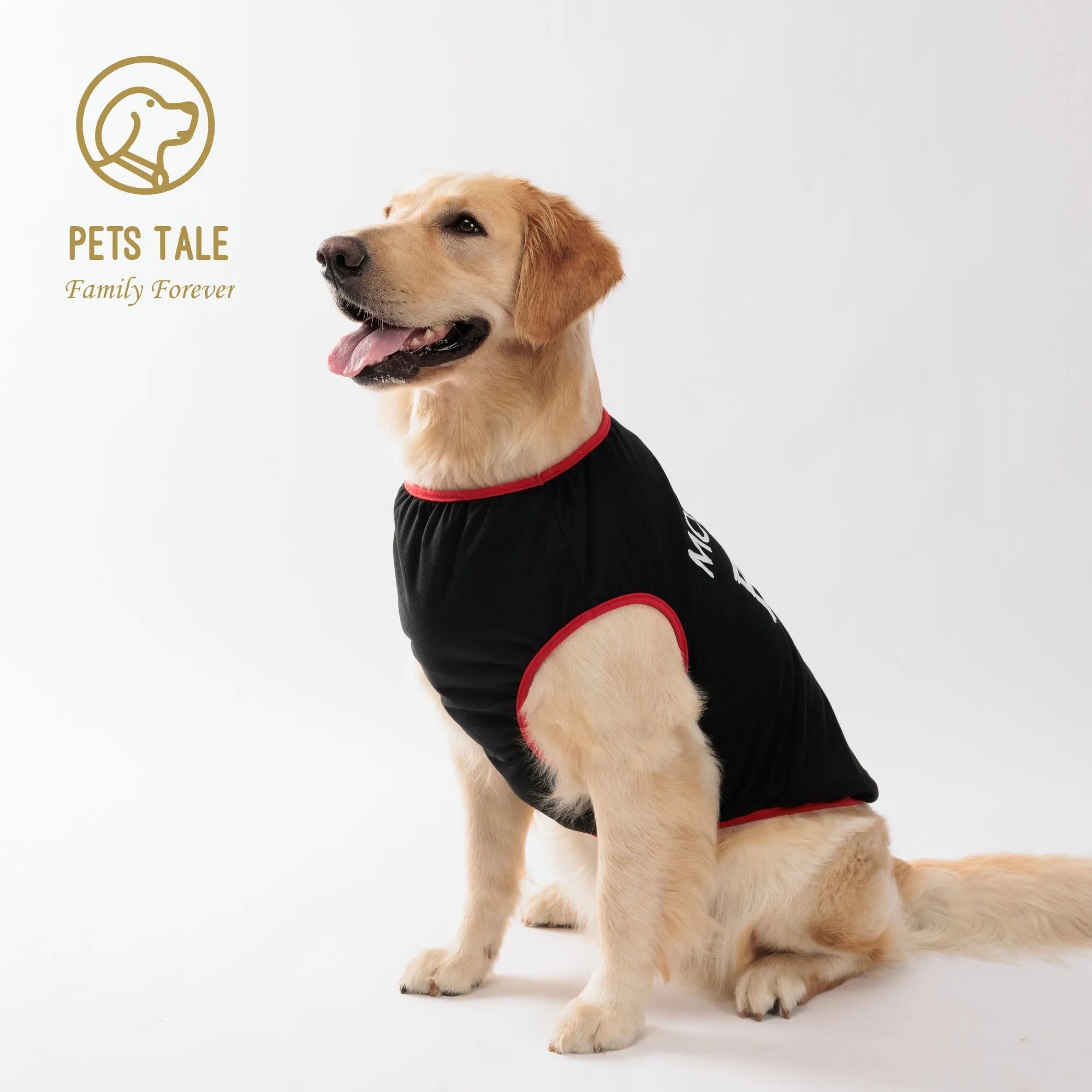 Dog T-Shirt with Cute Mommy Boy Print