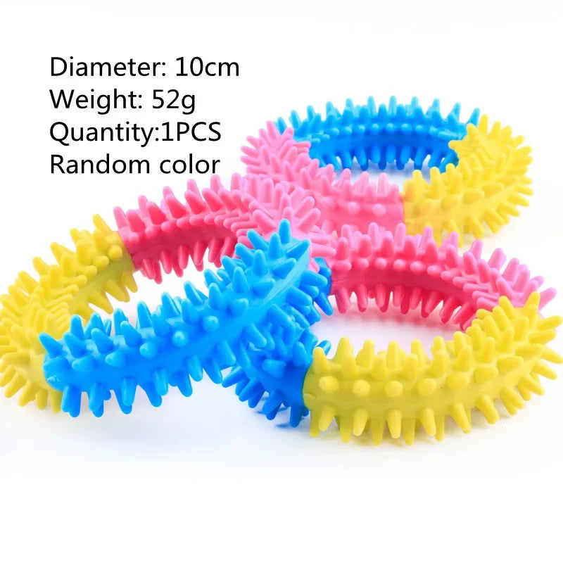 Cute Dog Toy Chew Rubber Toys