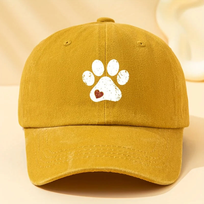 Dog paw print Cap